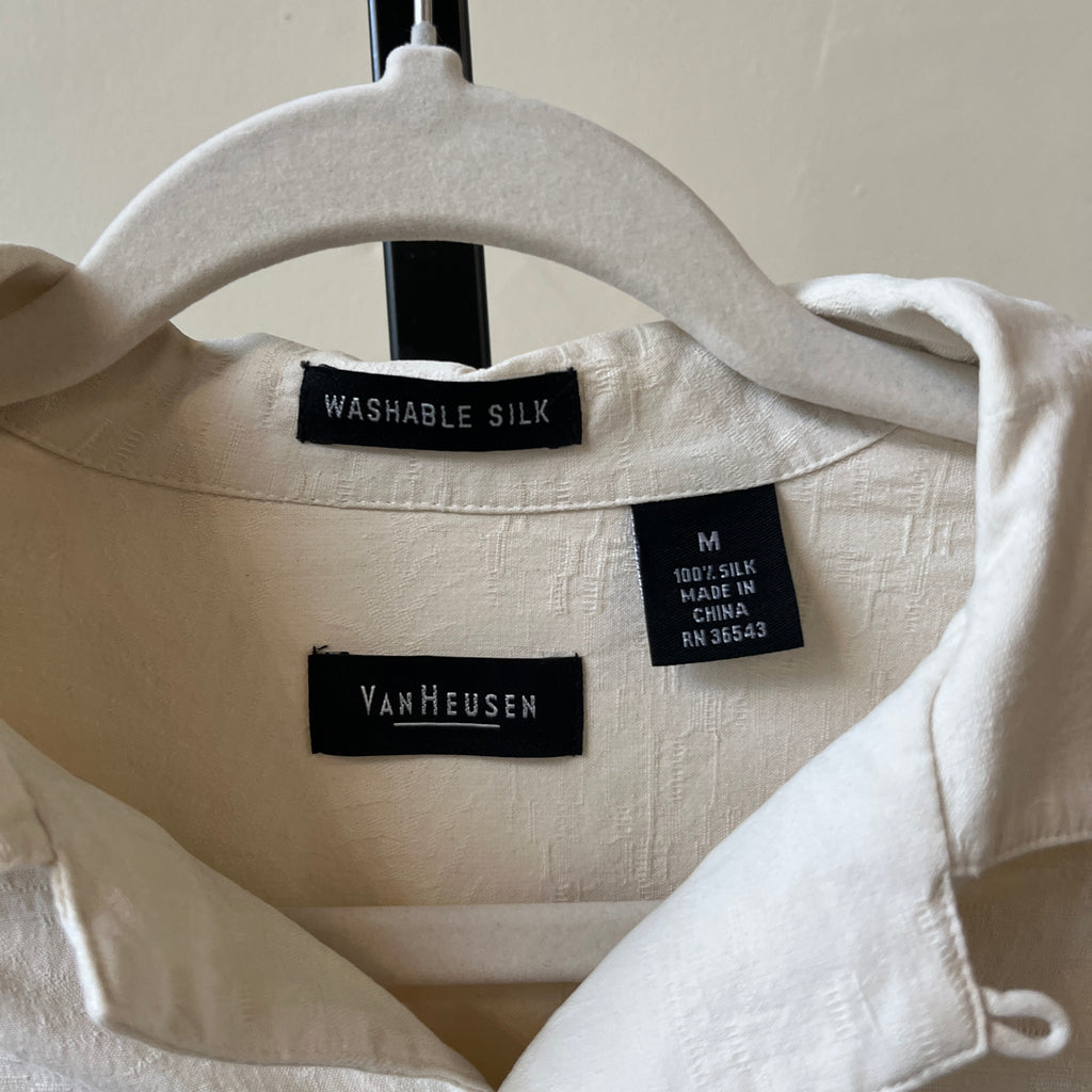 Men’s Silk Button Up (M)