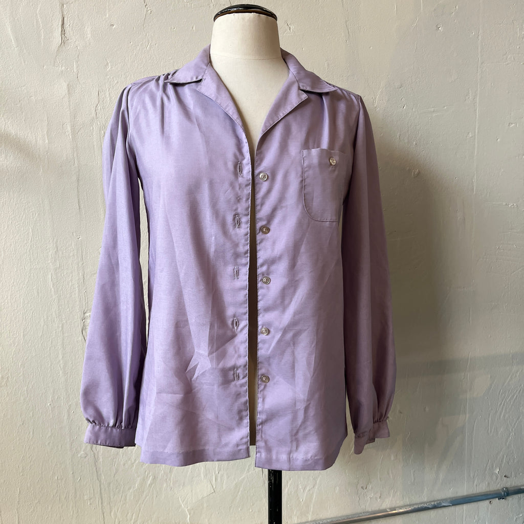 70s Purple Button Up (10)