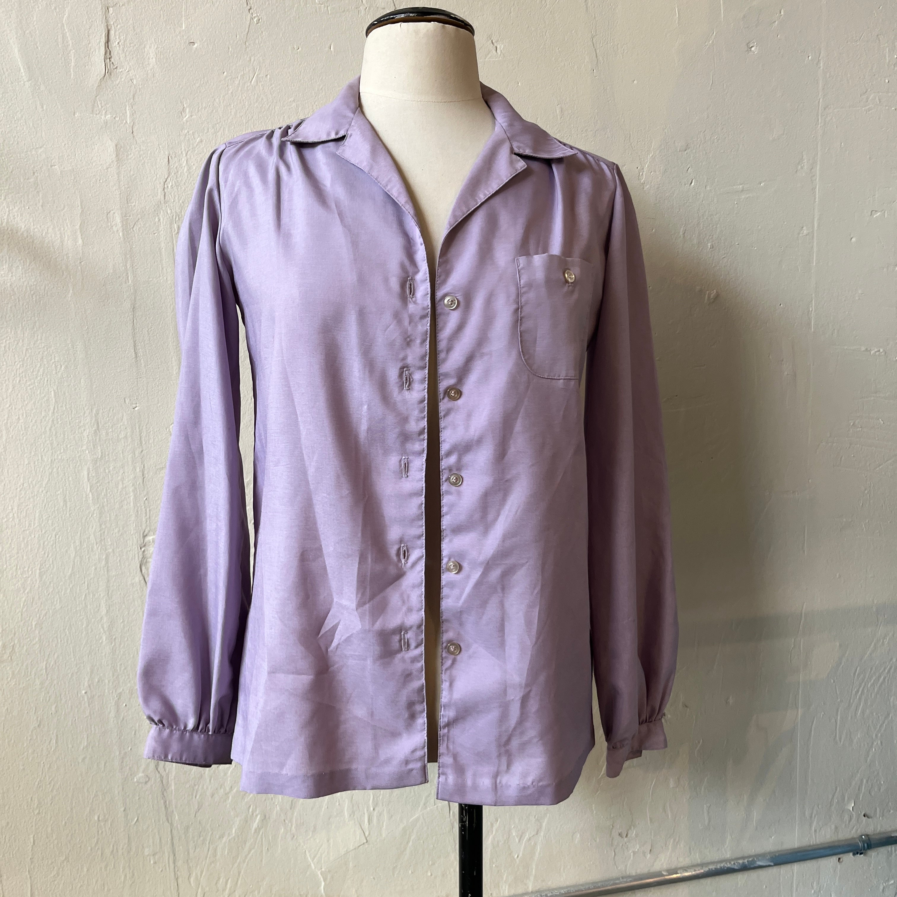 70s Purple Button Up (10)