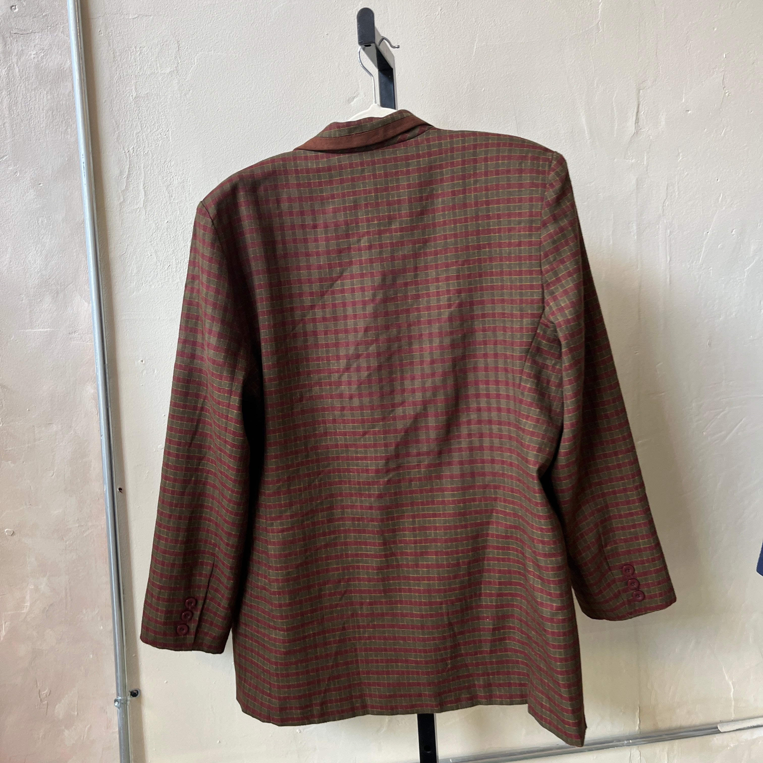 Plaid Blazer (M)