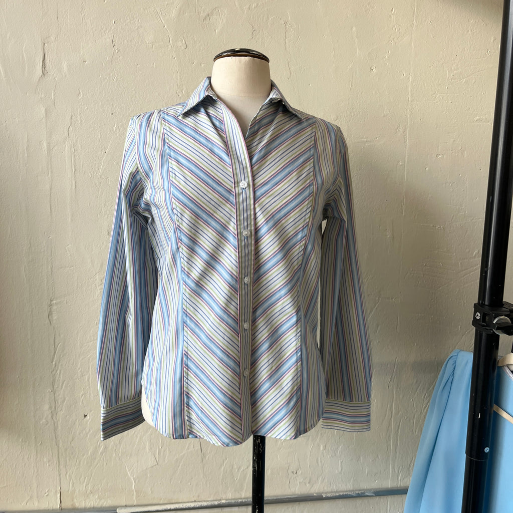 Striped Button Up (S)