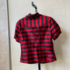 Red & Black Blouse (M)