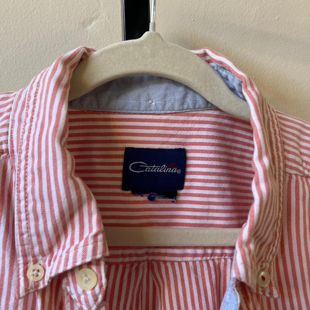 Striped Button Up (L)