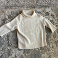 Cream Silk Sweater (S)