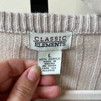 Tan Cardigan (L)