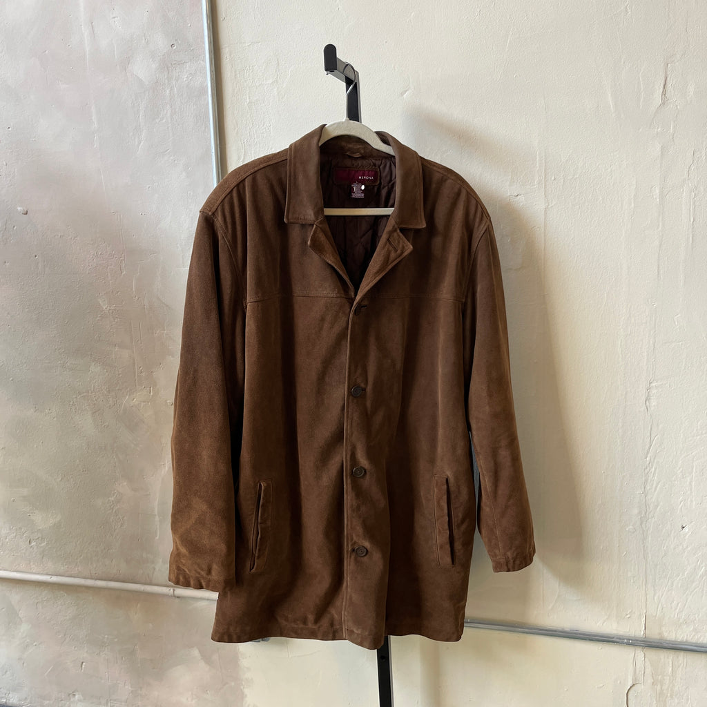 Leather Coat (L)
