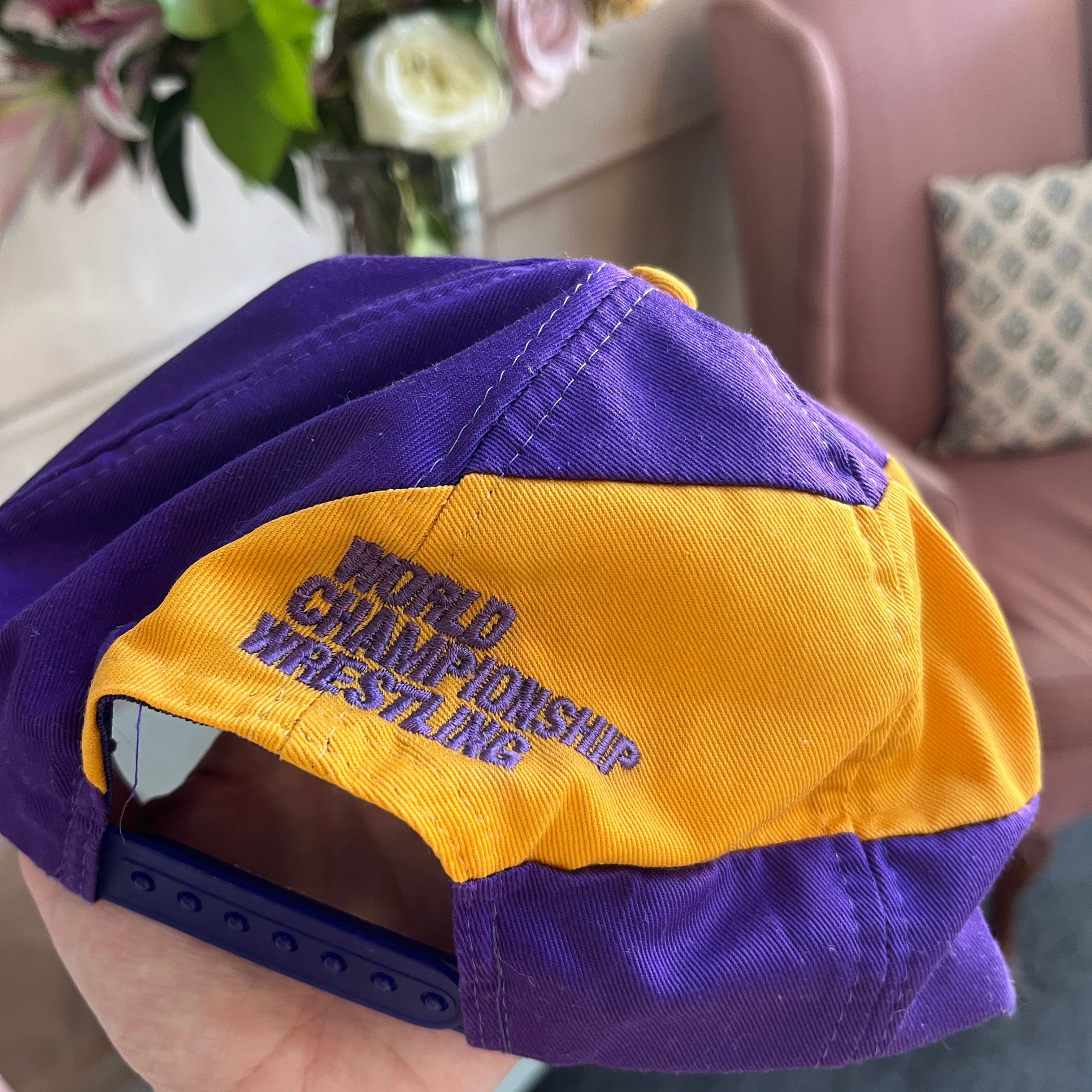 90s WCW Signed SnapBack Hat