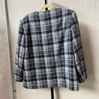 Plaid Blazer
