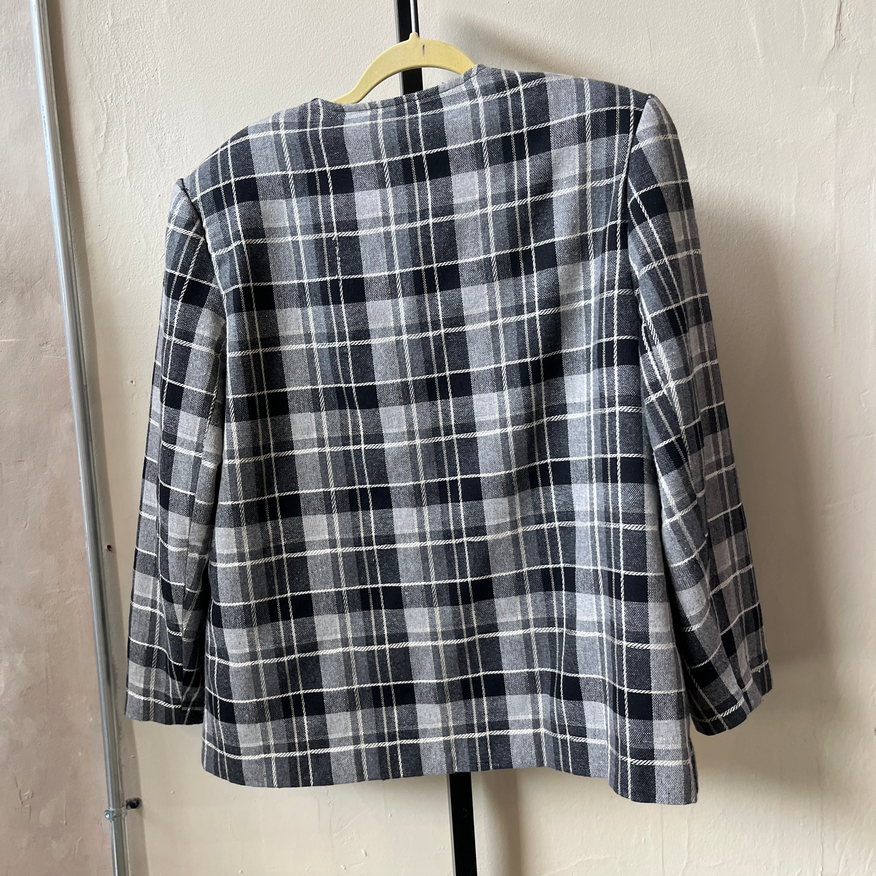 Plaid Blazer
