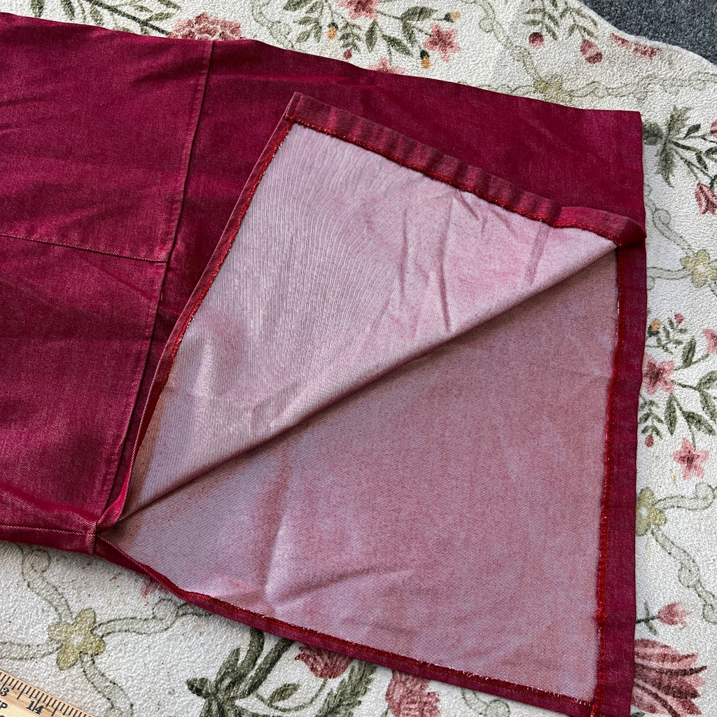 Metallic Red Skirt (S)