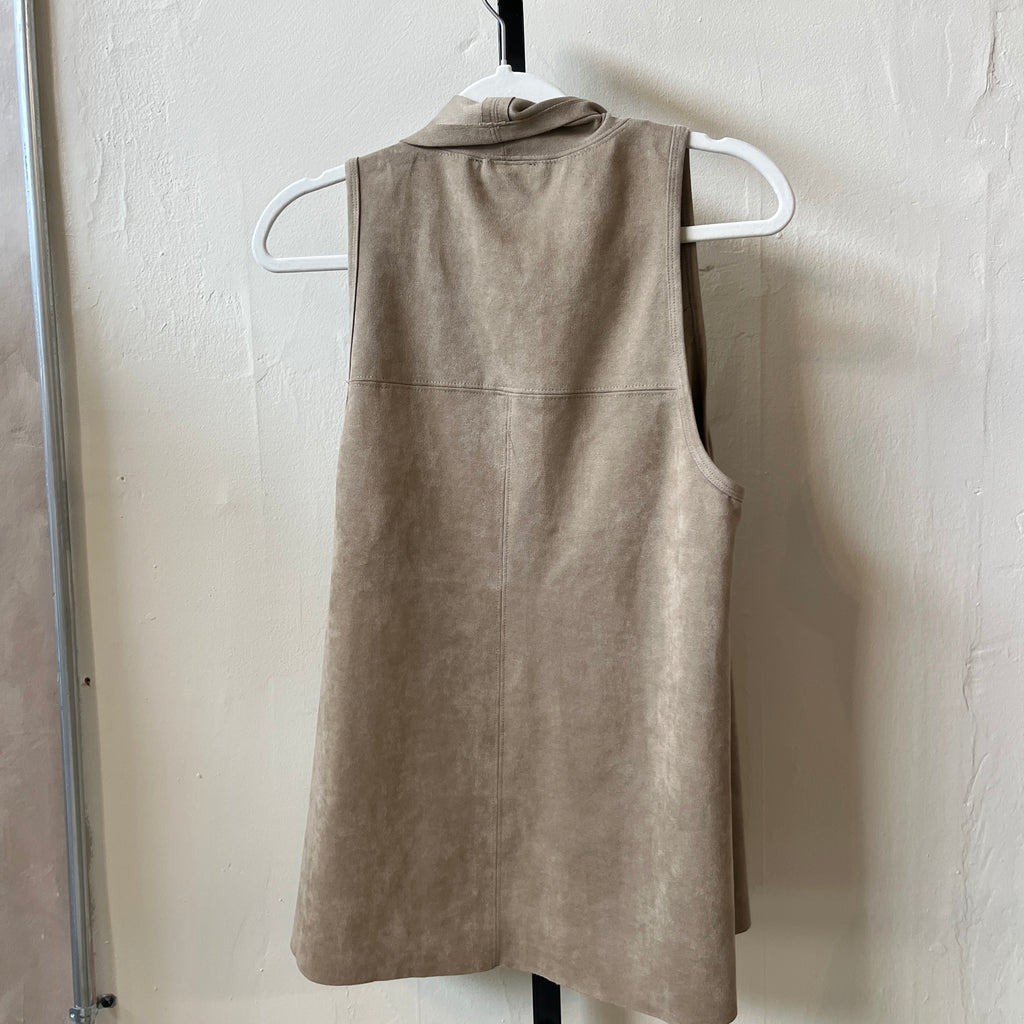 Faux Suede Top (M)