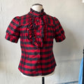 Red & Black Blouse (M)