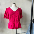 Hot Pink Blouse (M)