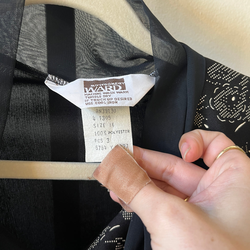 Black Blouse (L)