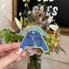 1 Glitter Sticker