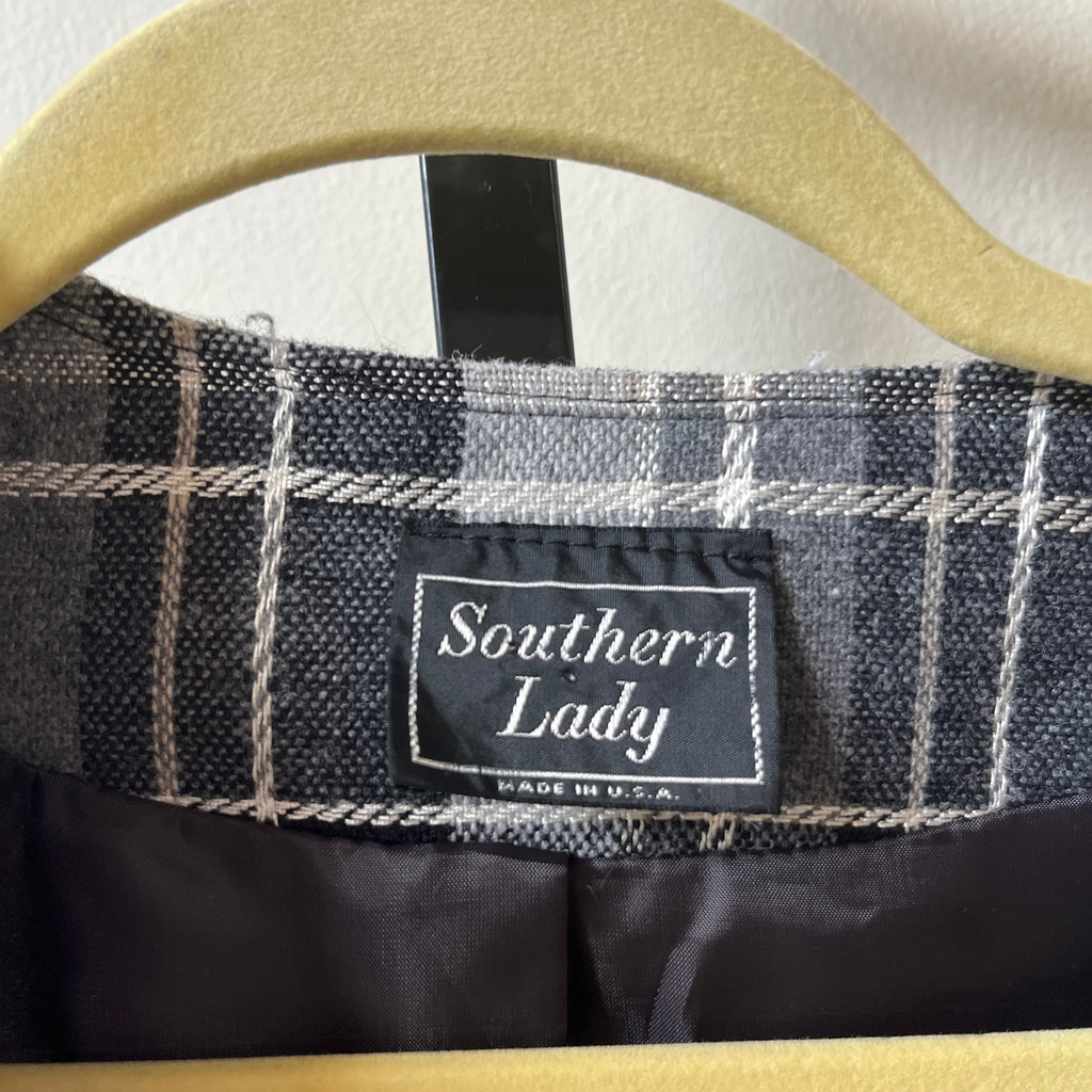 Plaid Blazer