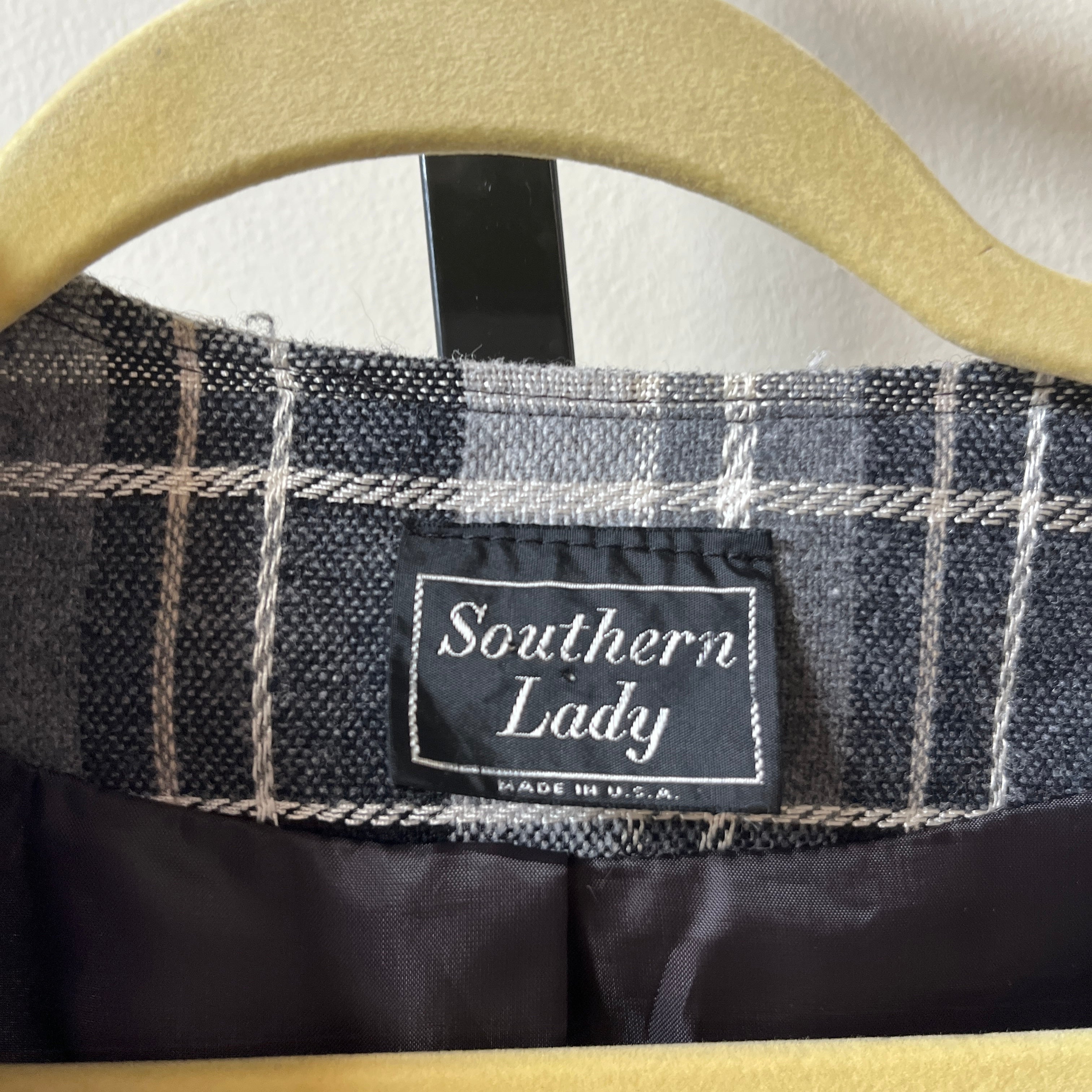 Plaid Blazer