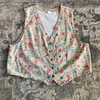 Floral Vintage Vest (22/24W)