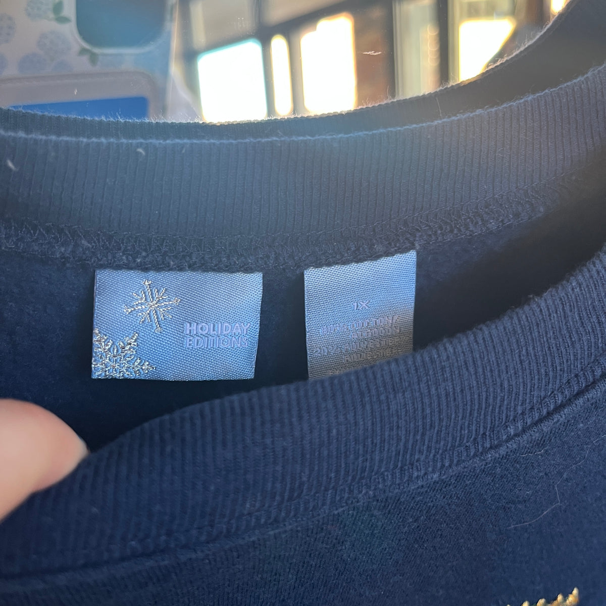 Snowman Sweatshirt (1X)