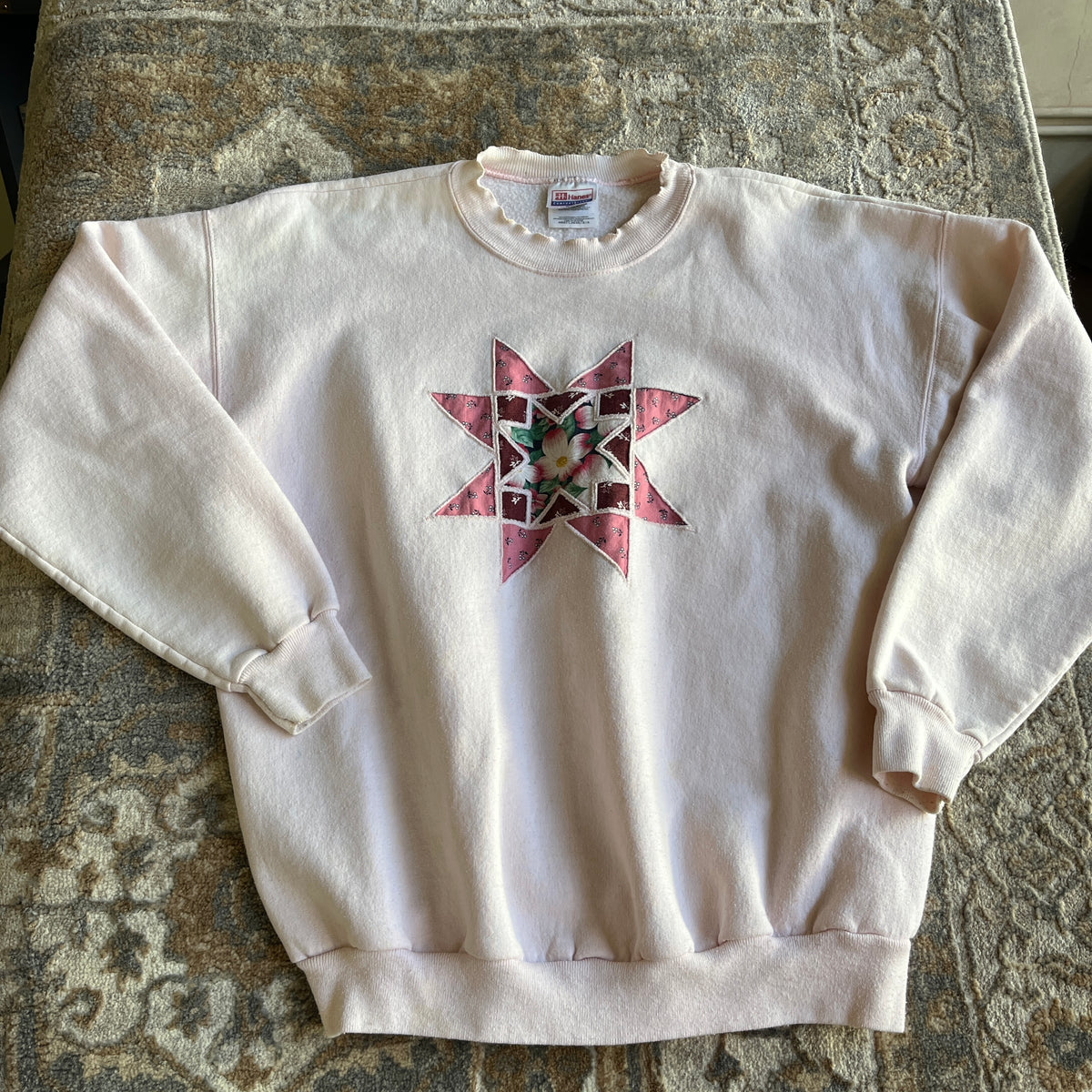 Quilted Sweatshirt (L)