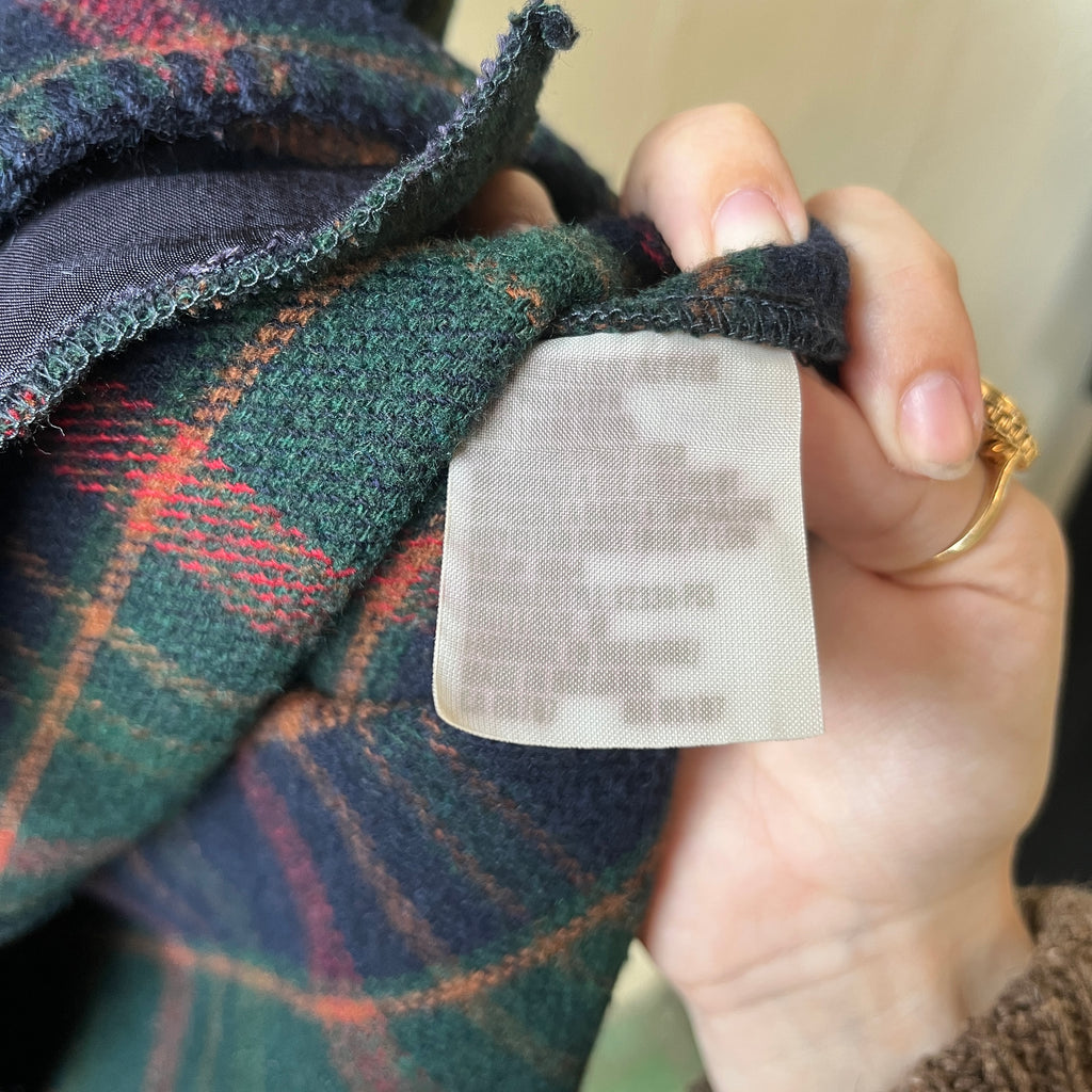 Plaid Vest (M)
