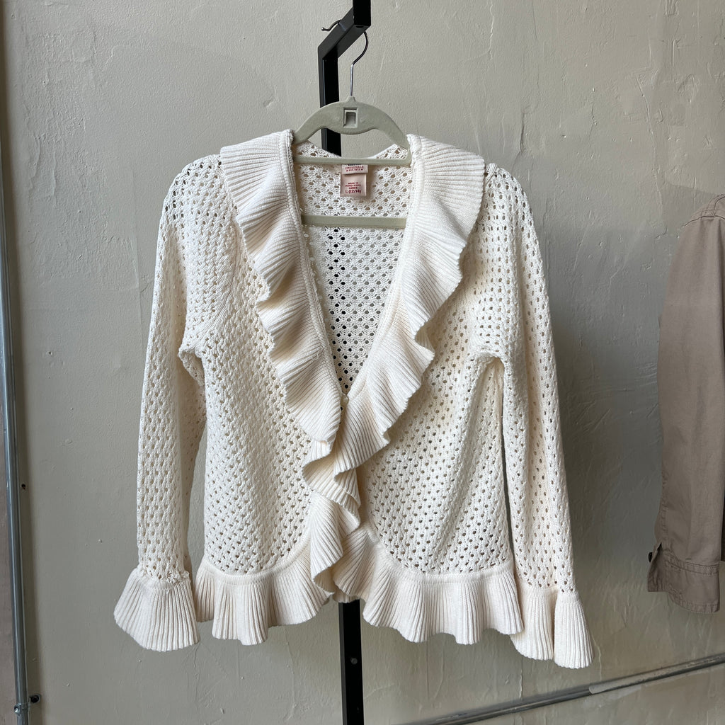 y2k Crochet Cardigan (L)
