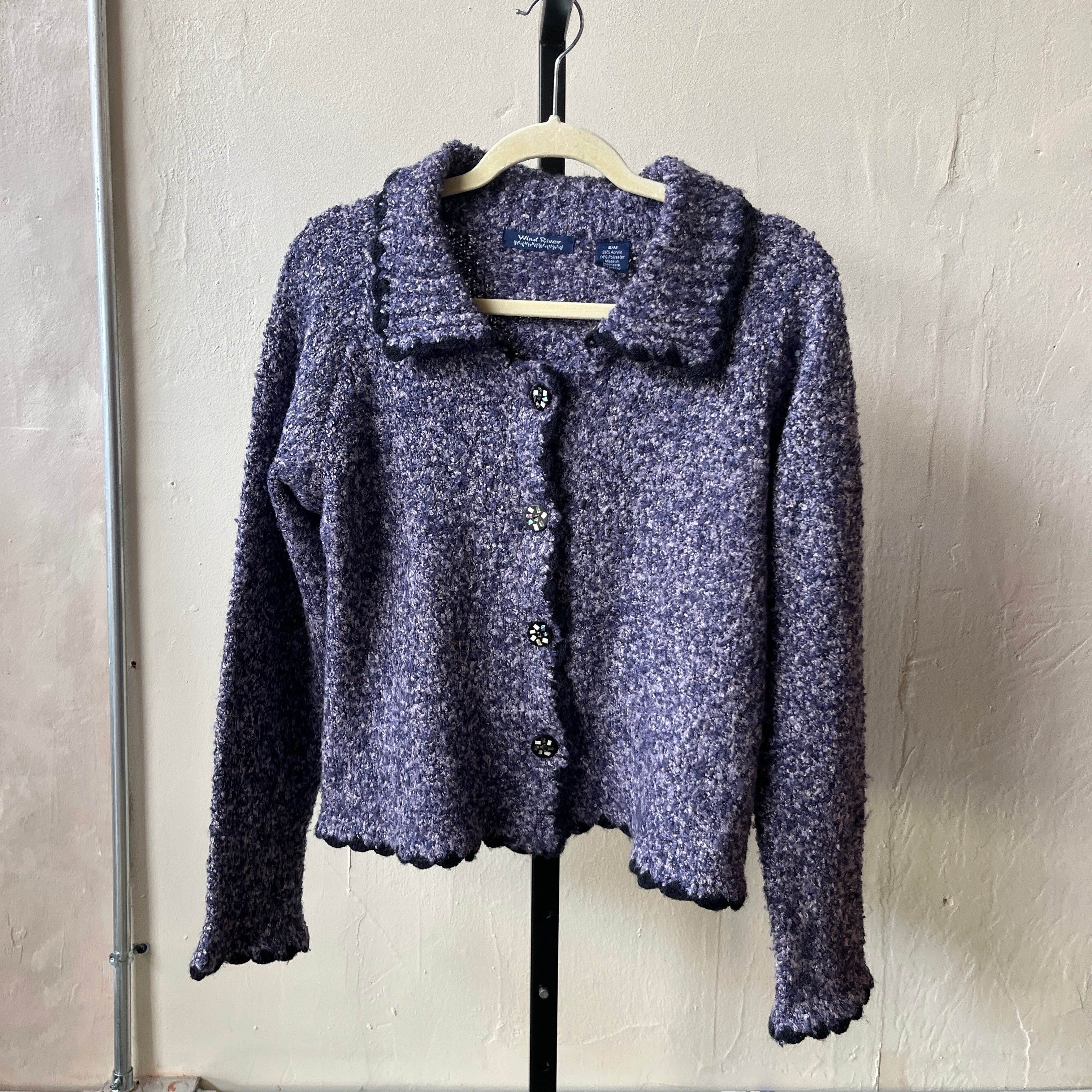 Purple Cardigan (S)