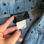 Denim Crop Top (S)