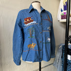 Noah’s Ark Button Up (S)