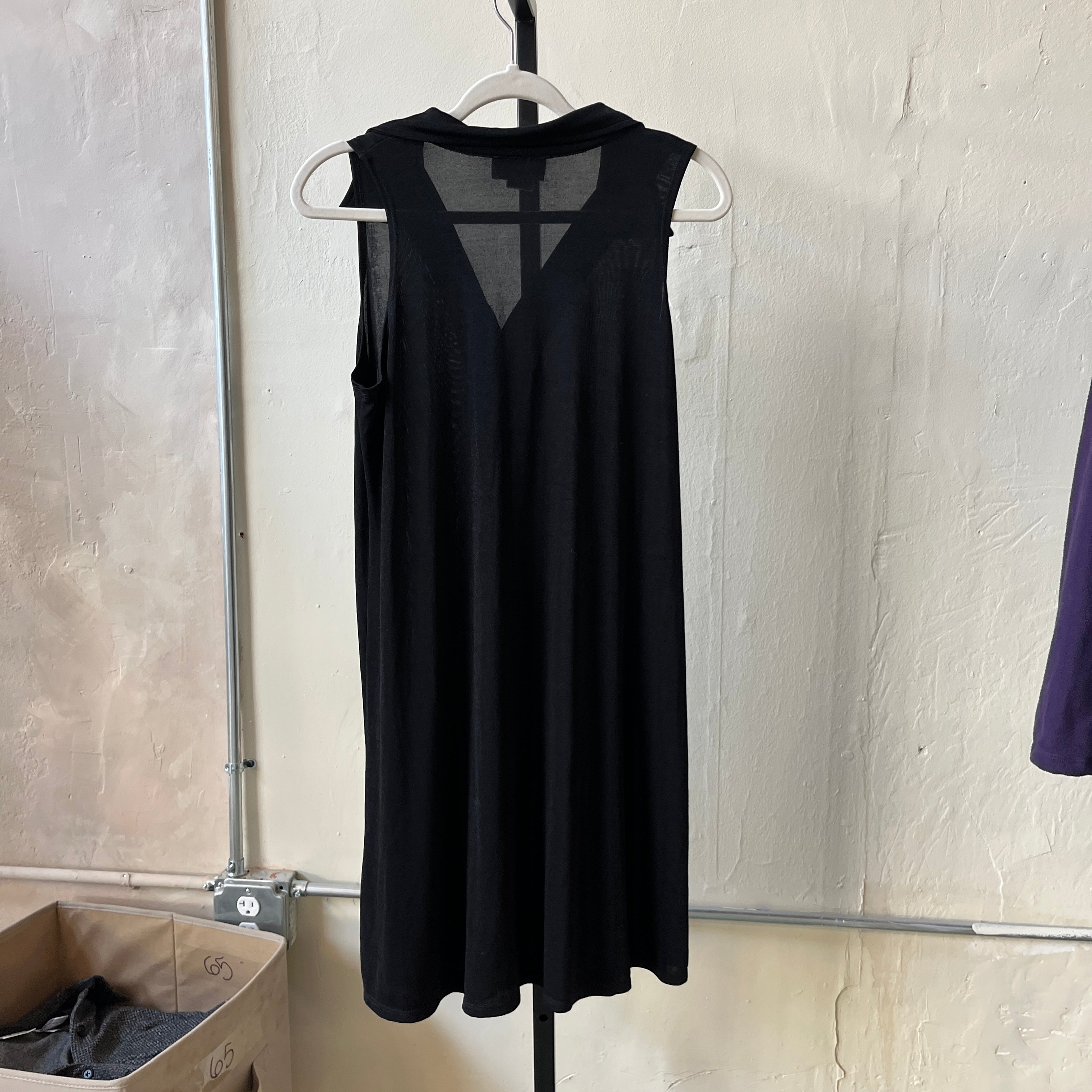 Vintage Black Dress (L)