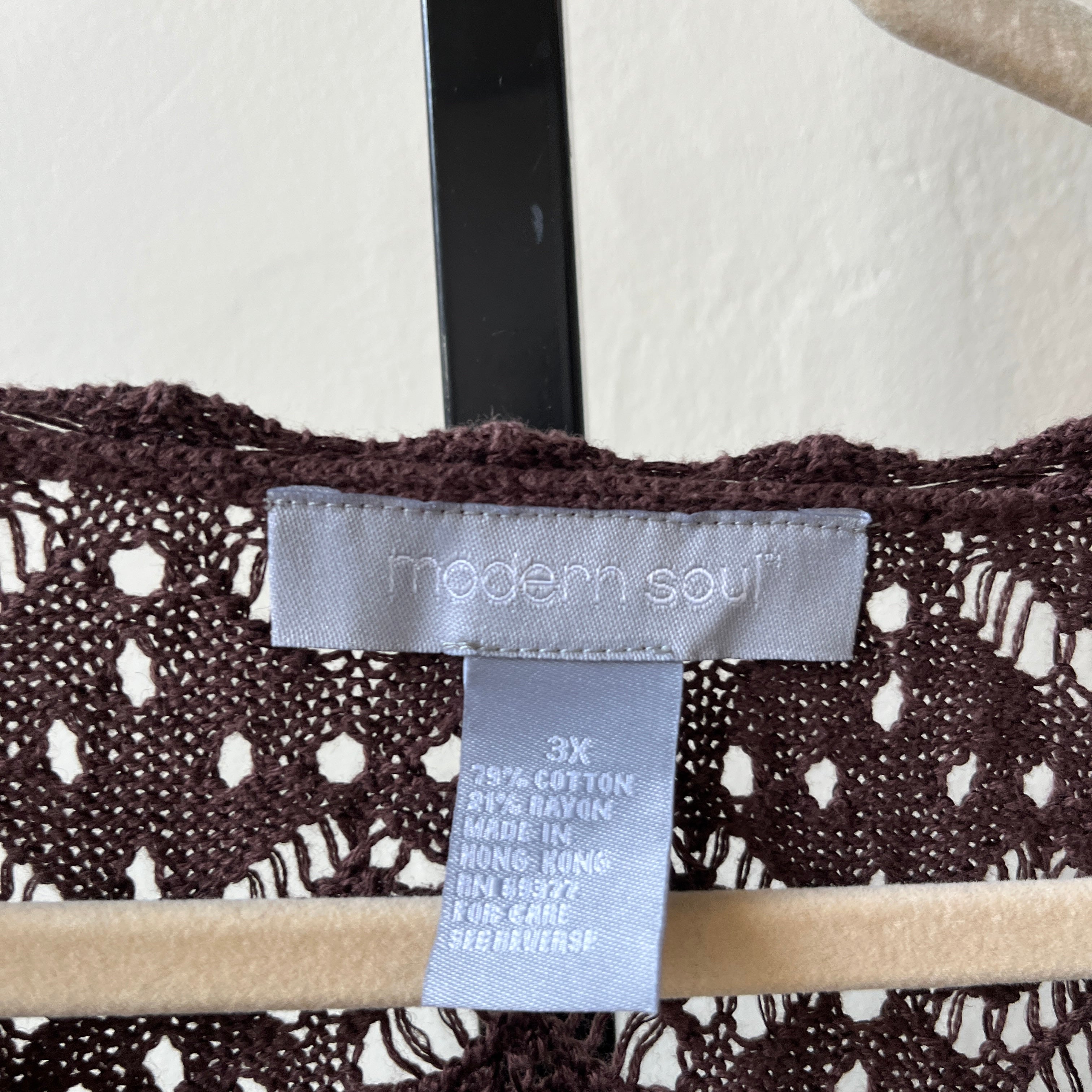 Crochet Top (3X)