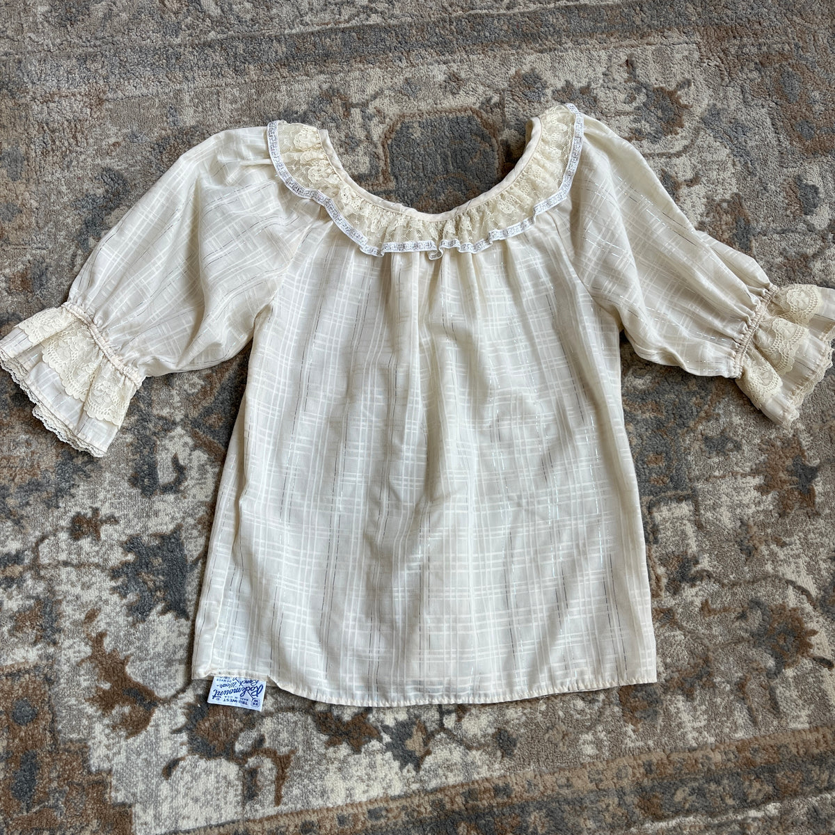 Peasant Blouse Top (S)