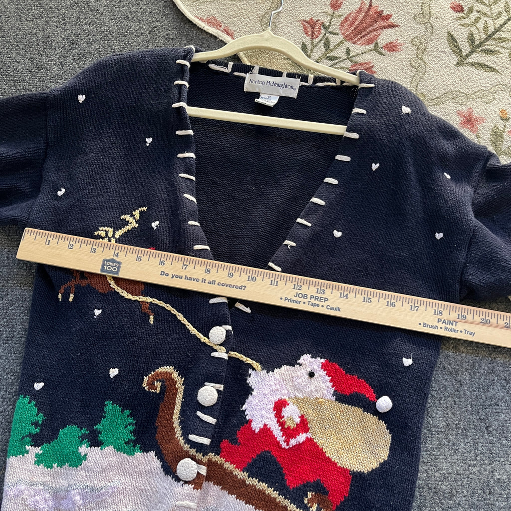 Christmas Santa Cardigan (M)