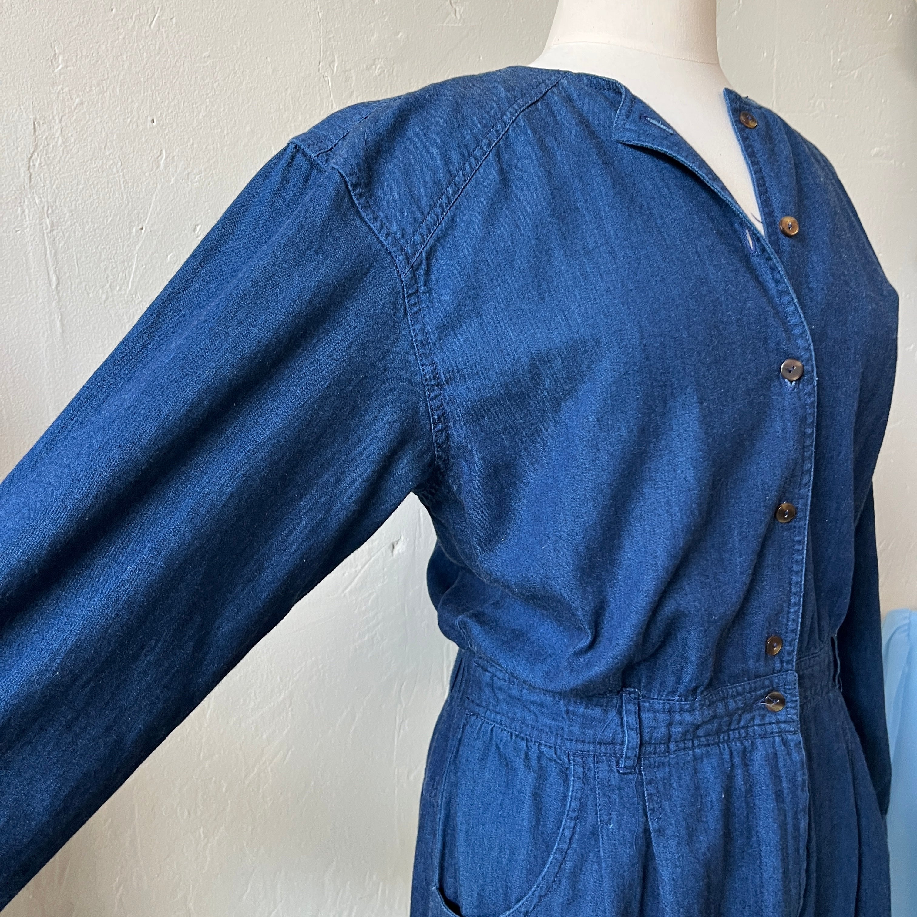 Denim Jumpsuit (M)
