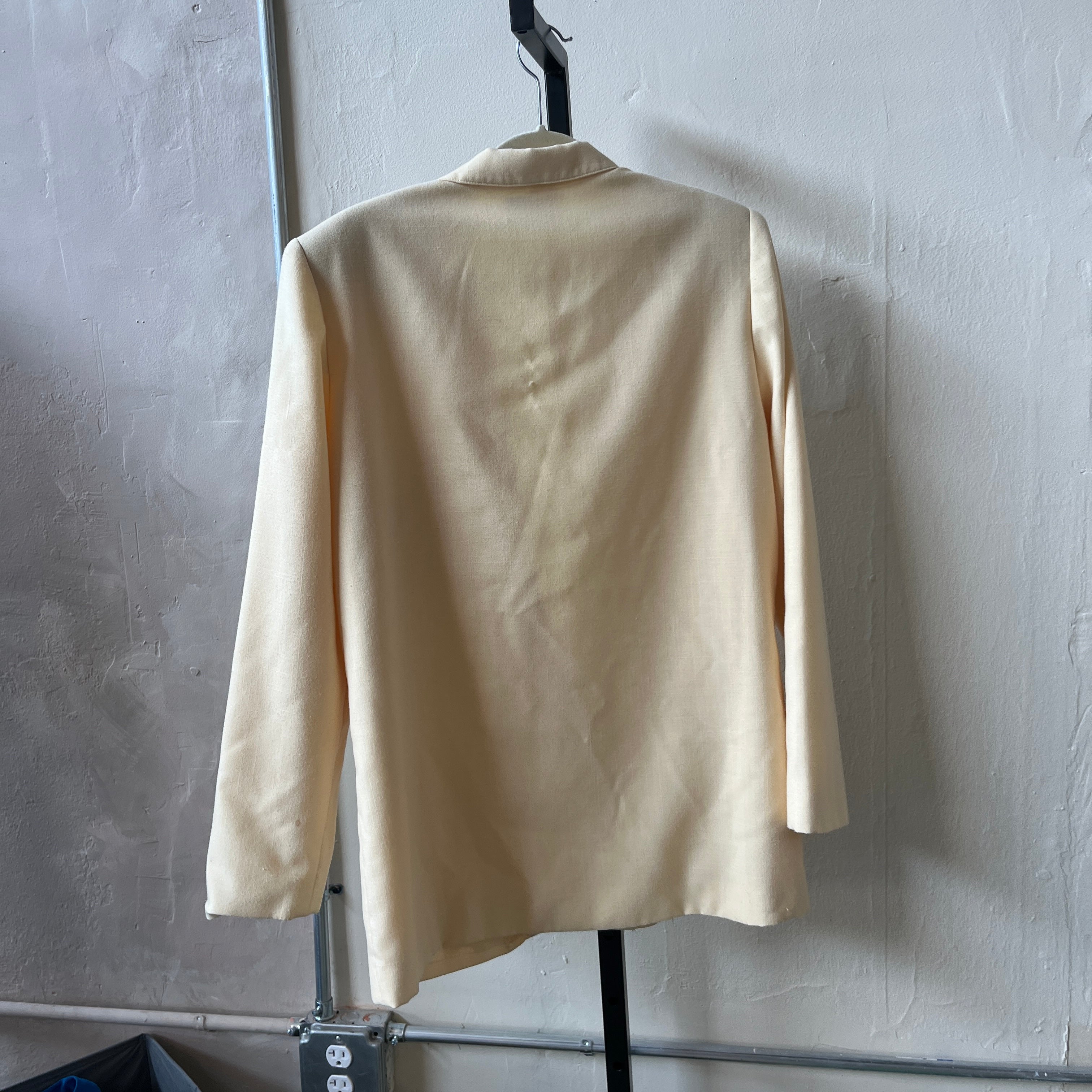 Butter Yellow Blazer (L)