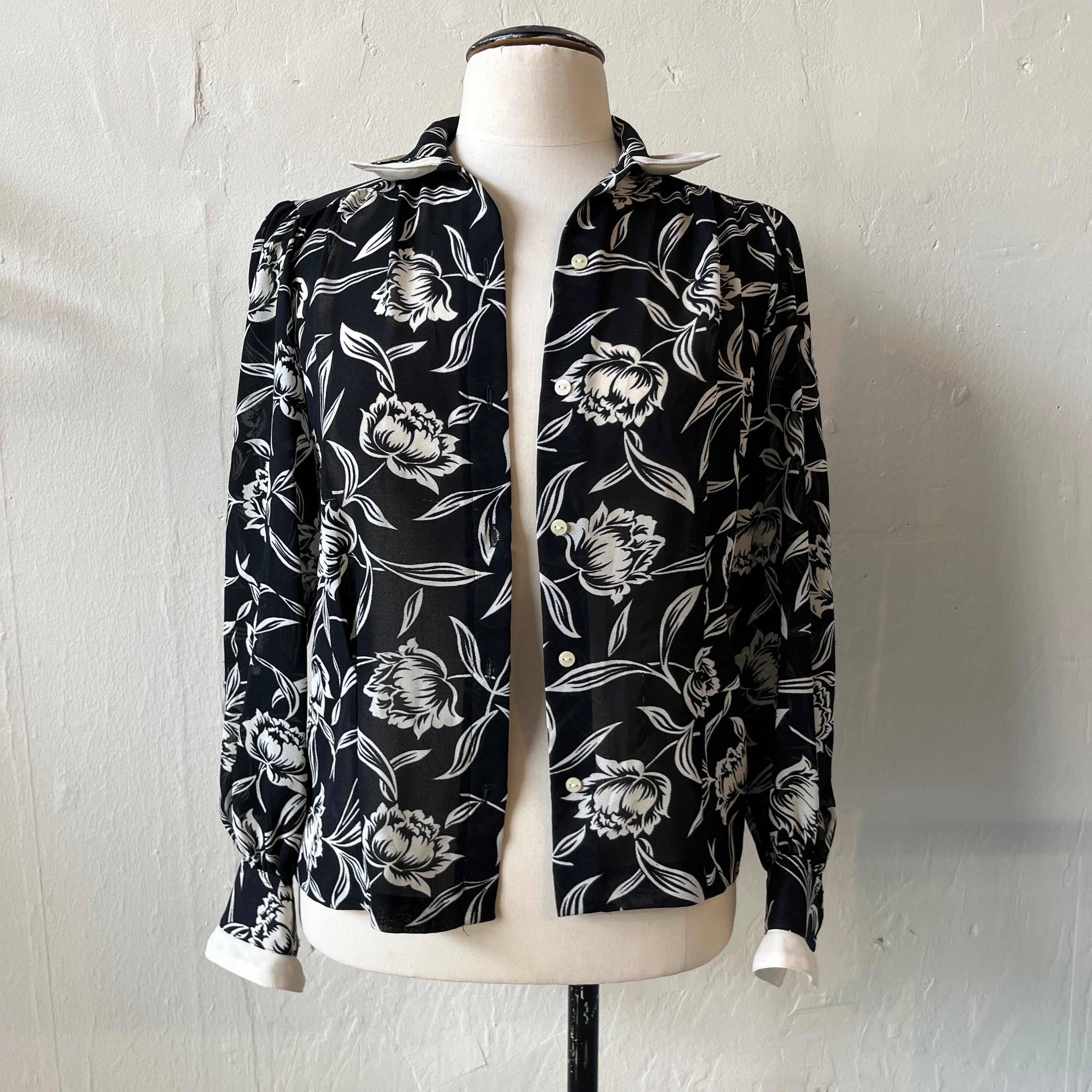 Floral Button Up (XS)