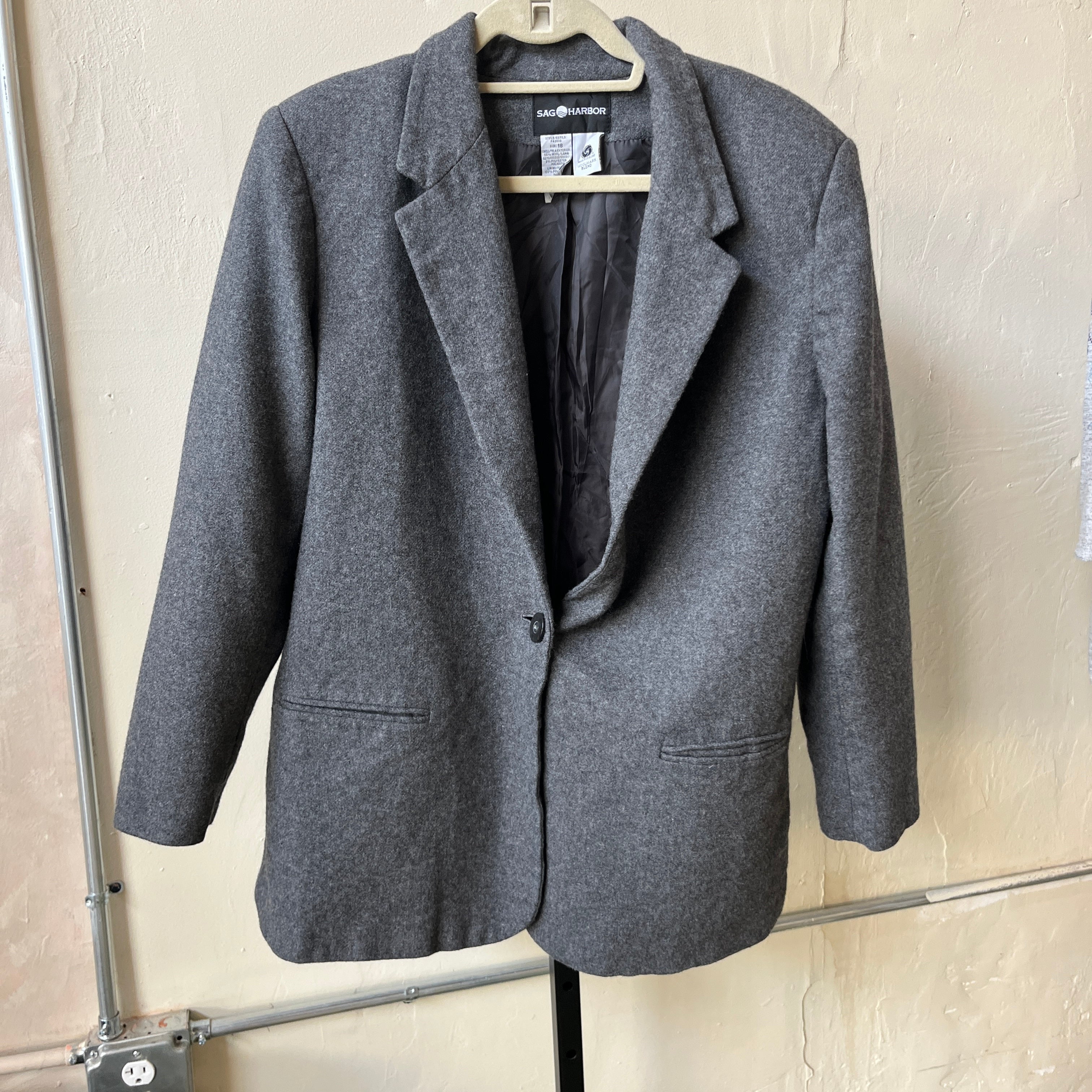 Wool Blend Blazer (18)