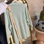 Green Embroidered Sweater (L)