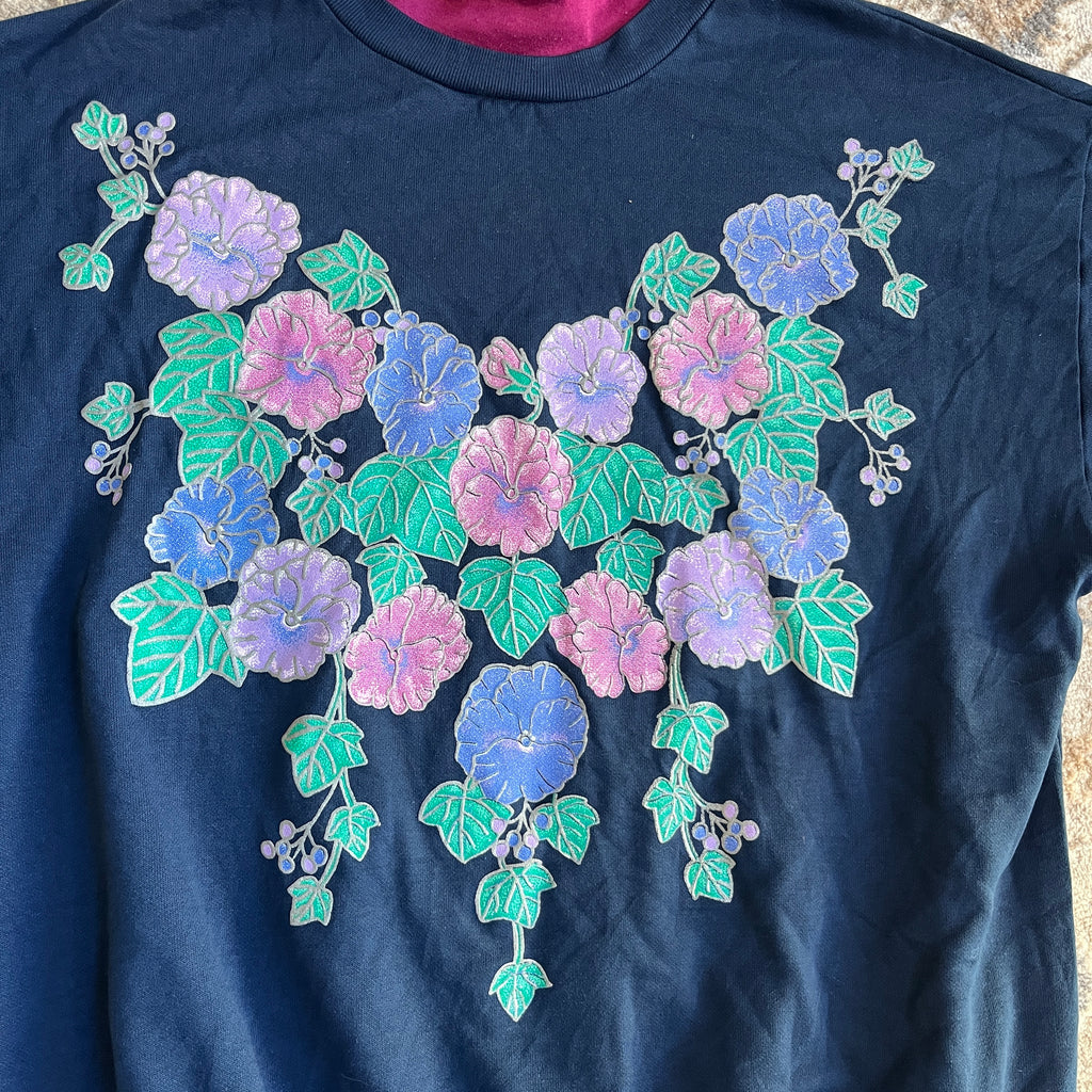 Floral Sweatshirt (1X)