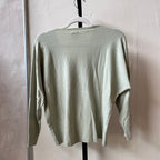 Green Floral Sweater (M)