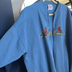 Blue Cardinal Cardigan (XL)