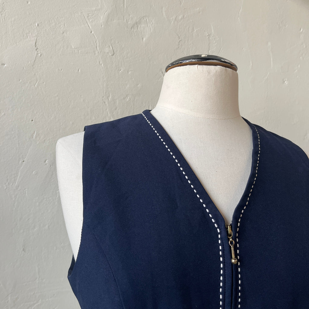 Navy Blue Vest (8P)