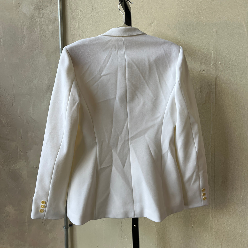 70s White Blazer (S)