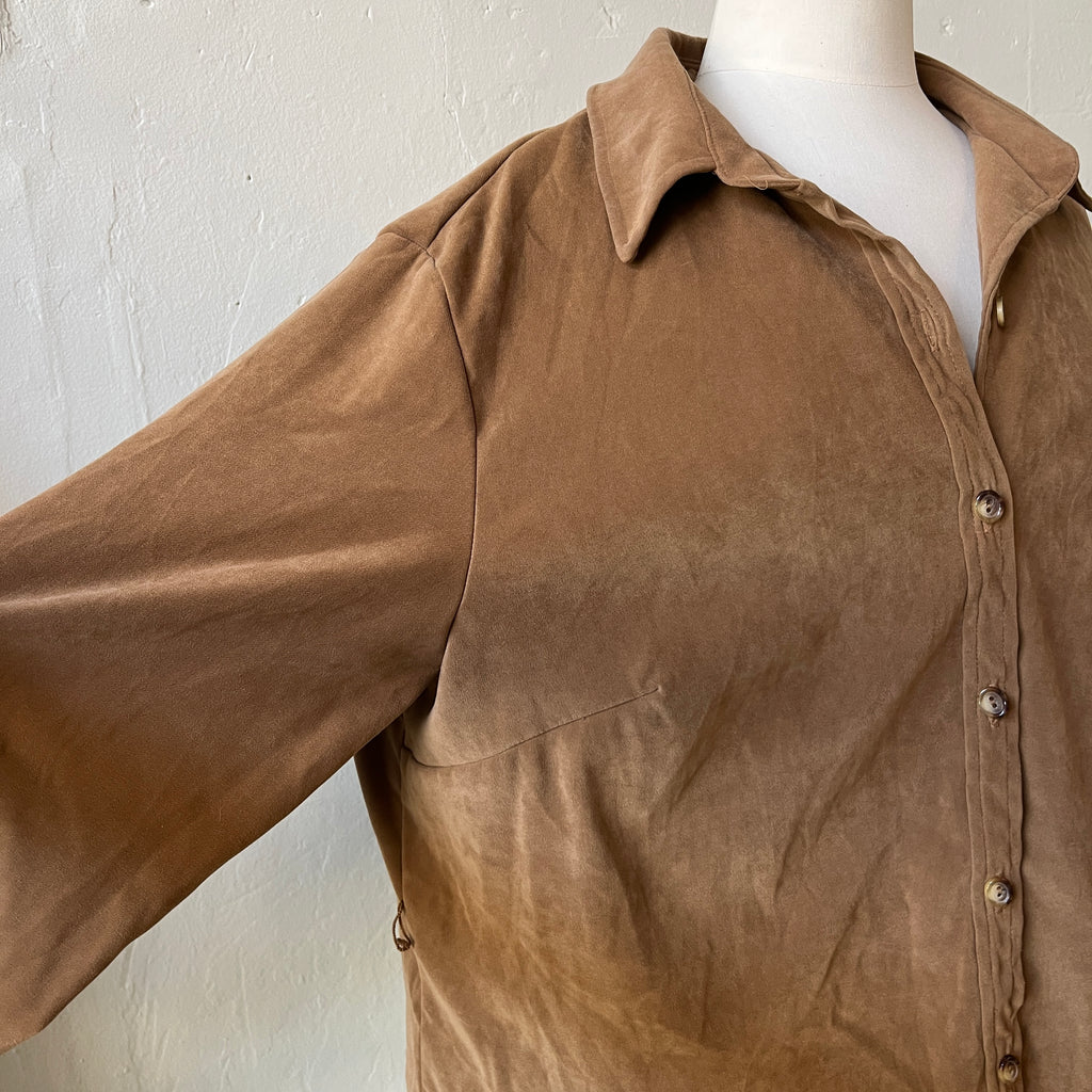 Suede Button Up (22WP)