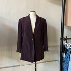 Dana Buchman Purple Silk Blazer (14)