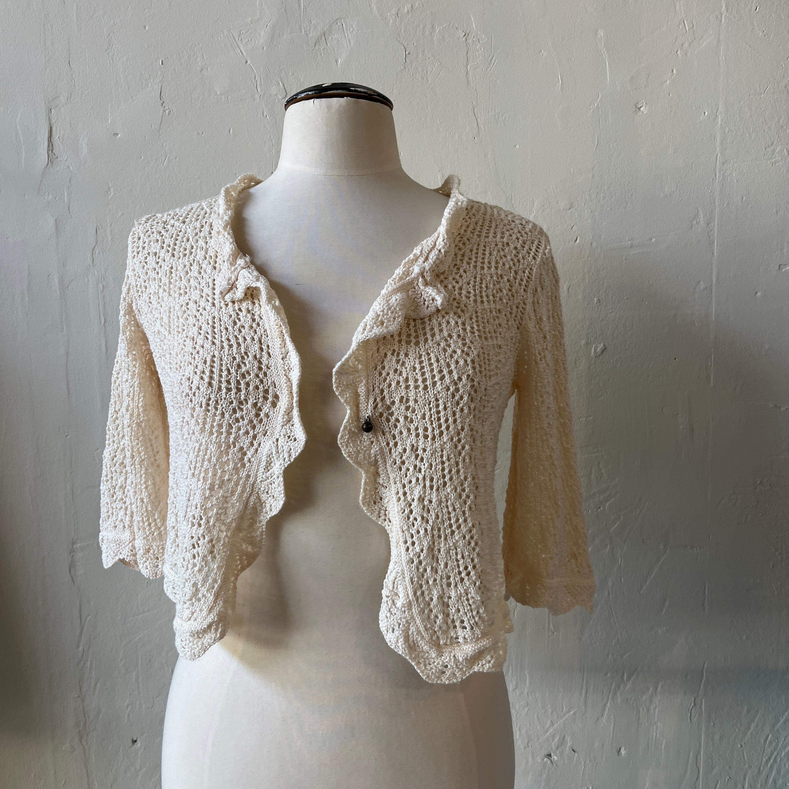 Cream Cardigan (M)