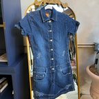 Denim Vintage Romper (M)