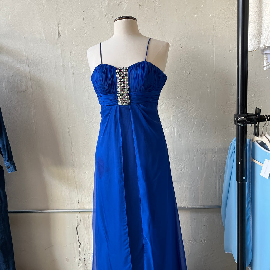 Blue Formal Gown (4)