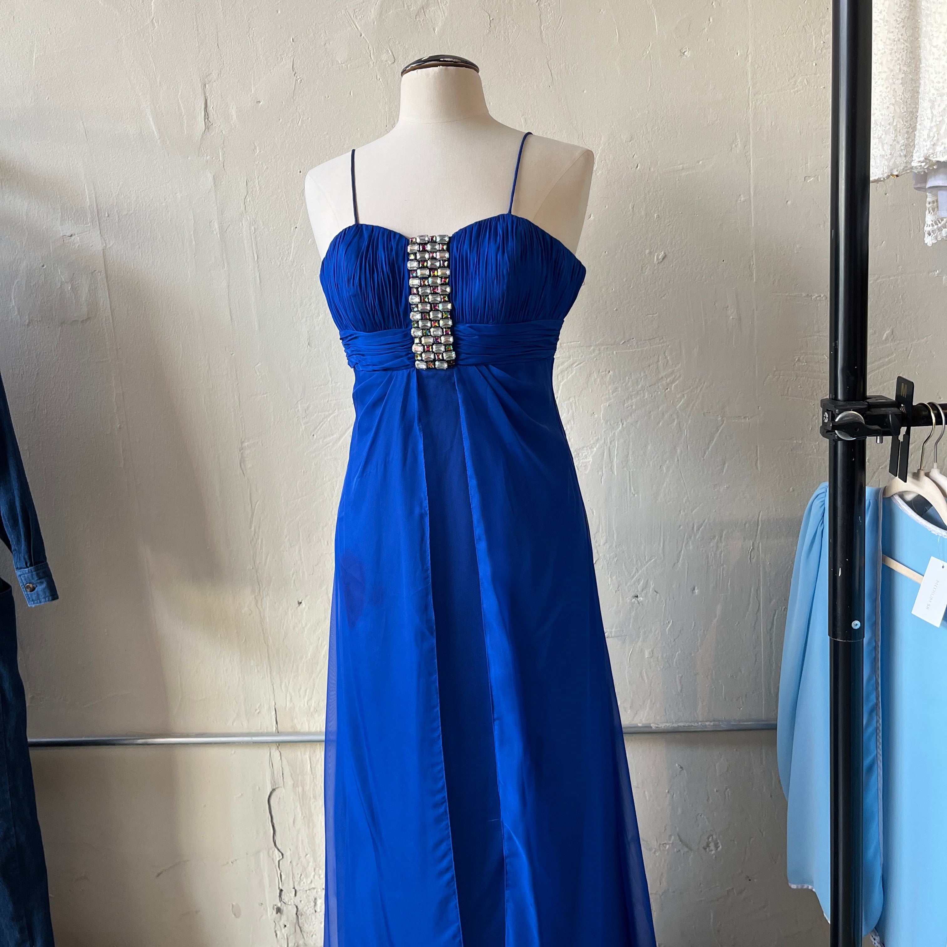 Blue Formal Gown (4)