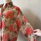 Patterned Button Up (L)